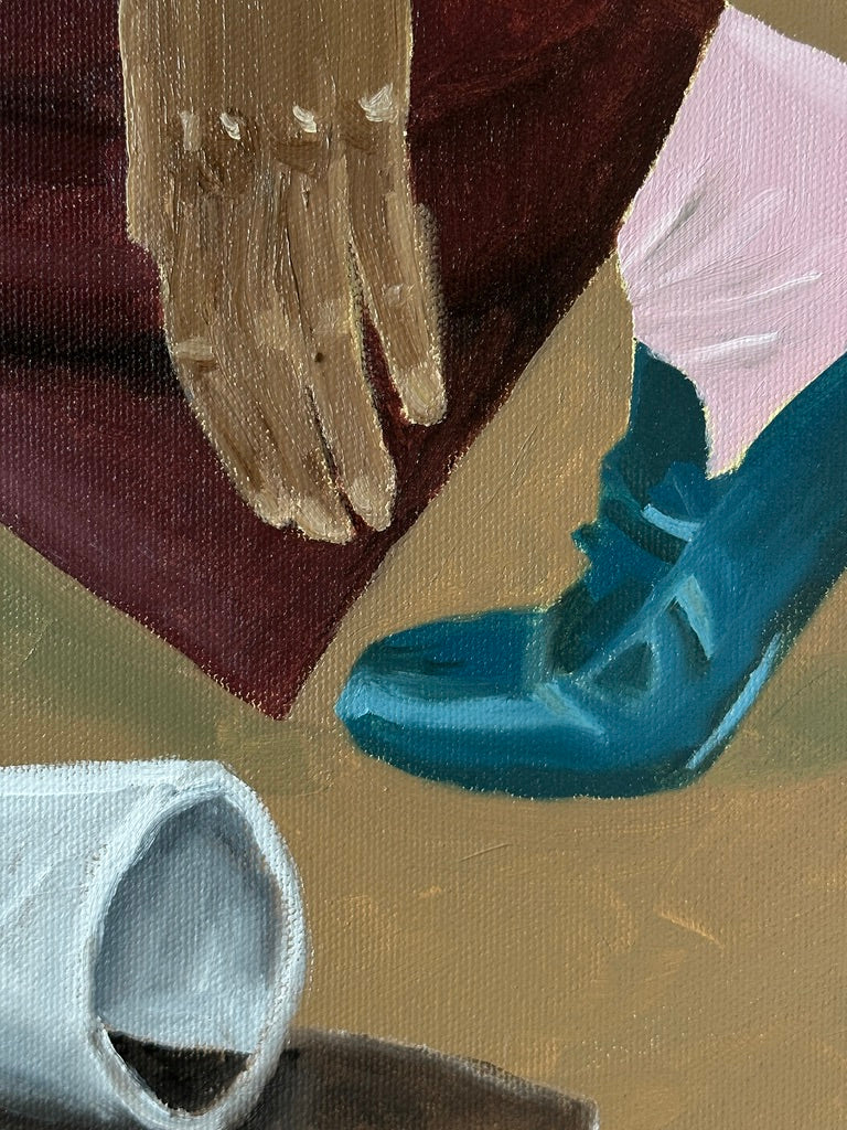 "Spilled coffee" Original