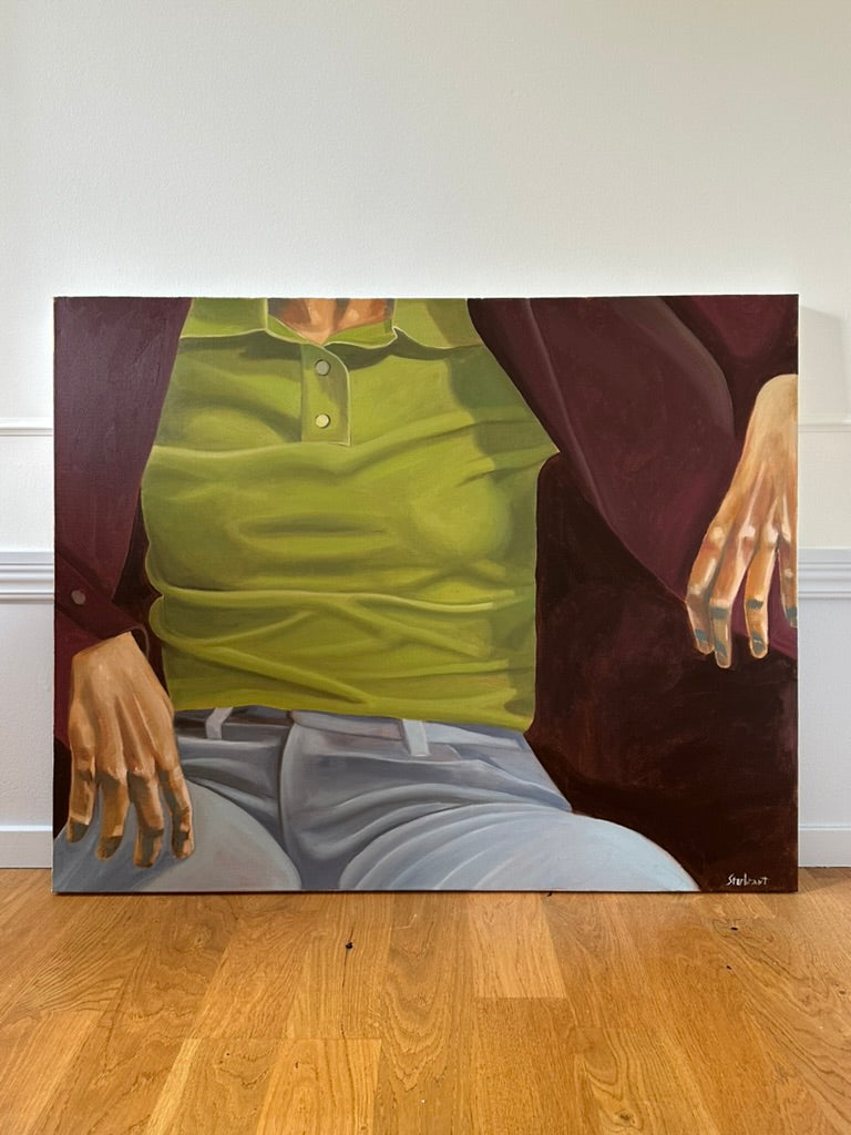 "Sunday posture" Original