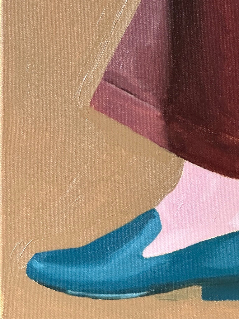 "Spilled coffee" Original