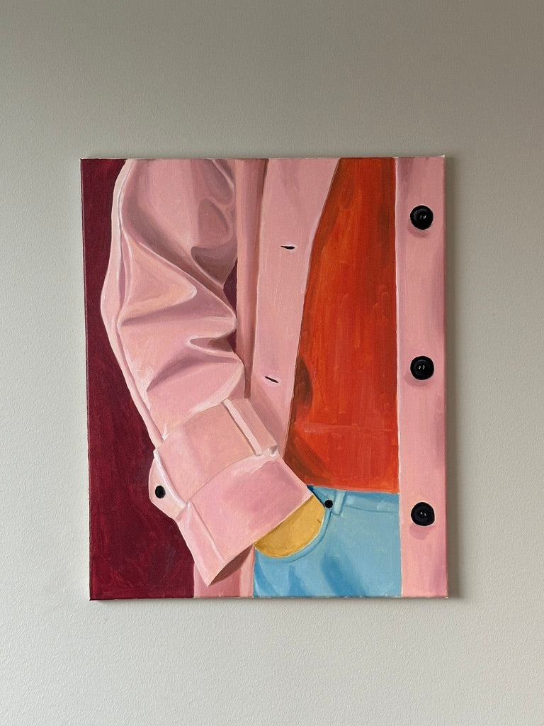 "Pink coat" Original