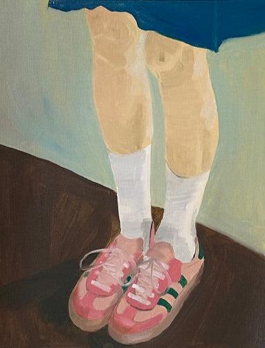 "Pink sneakers" Original