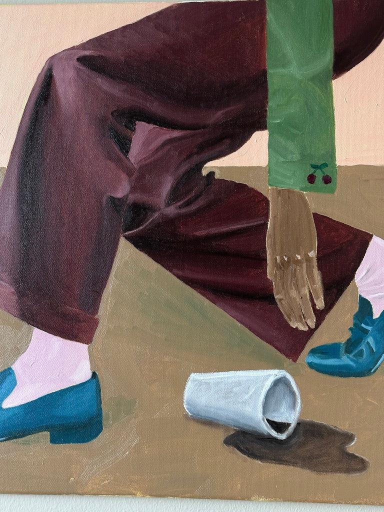 "Spilled coffee" Original