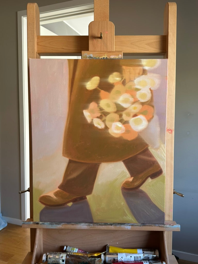 "Carrying autumn" Original