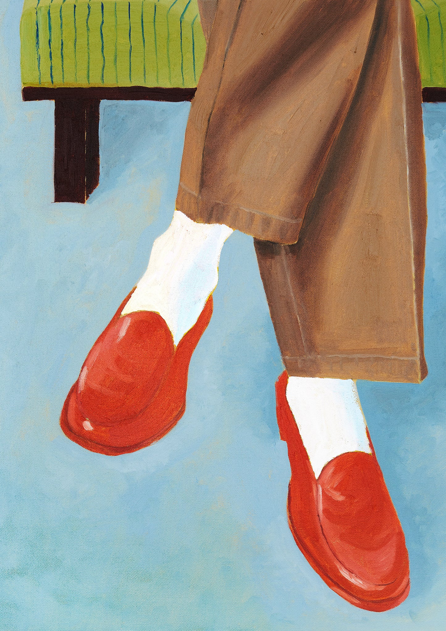 "Red shoes" Poster