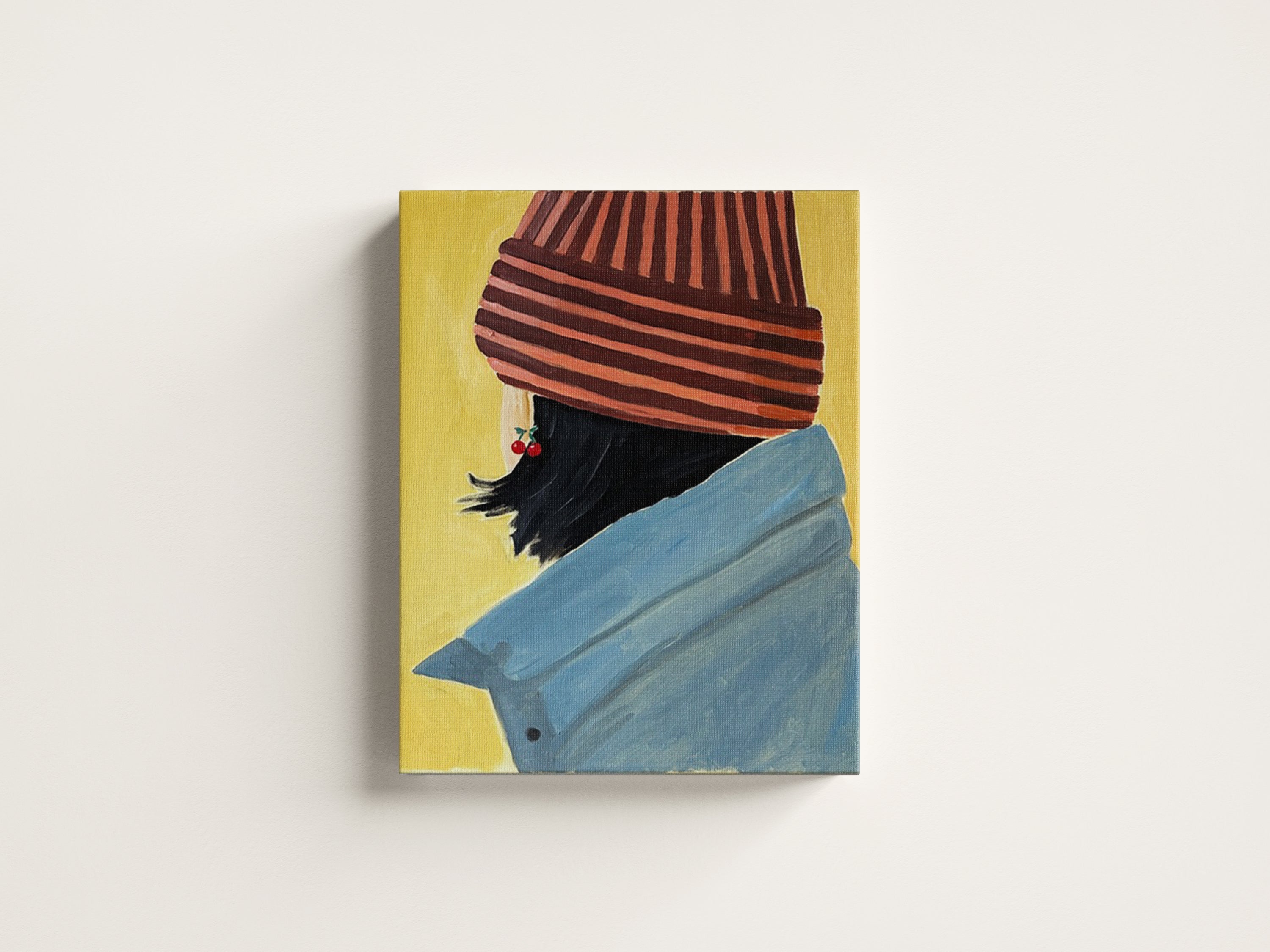 "Striped hat" Original